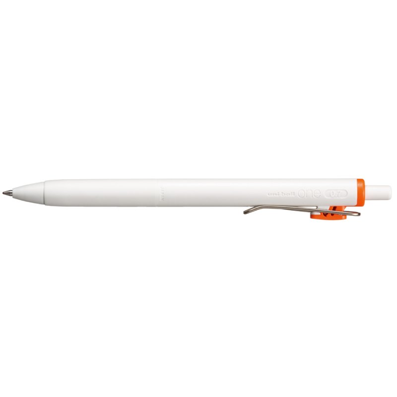 uni-ball gel rollerpen One, drukknop, zwart, 0,35 mm